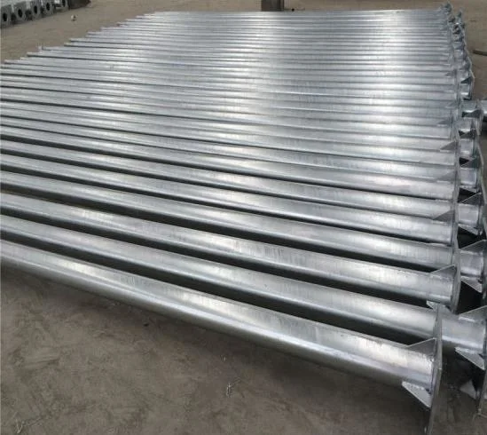 13m Galvanized Octagonal Steel Lamp Posts