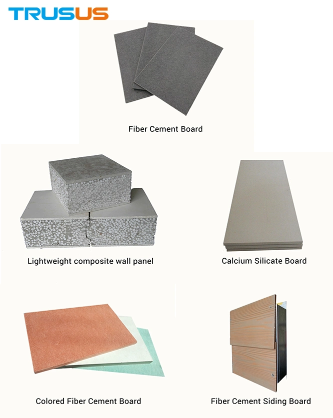 Fiber Cement Board External Wall Insulation Fiber Cement Board