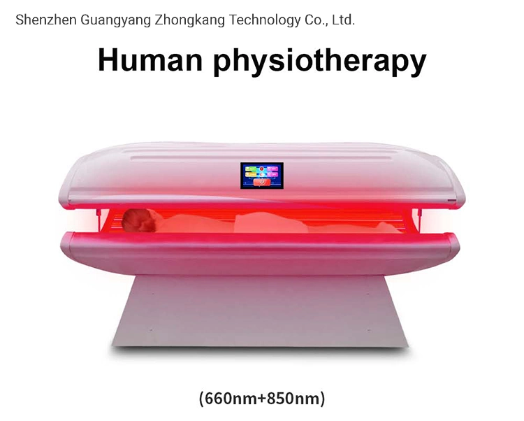 Suyzeko LED Photon Pulse Red Light Therapy Bed for Sports Recovery