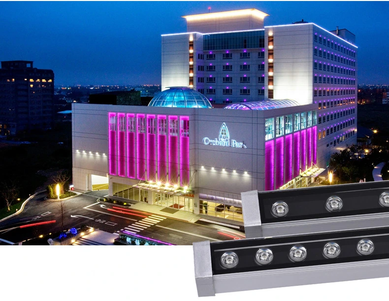 18W 24W 36W 48W Architectural LED Wall Washer Facade Lighting