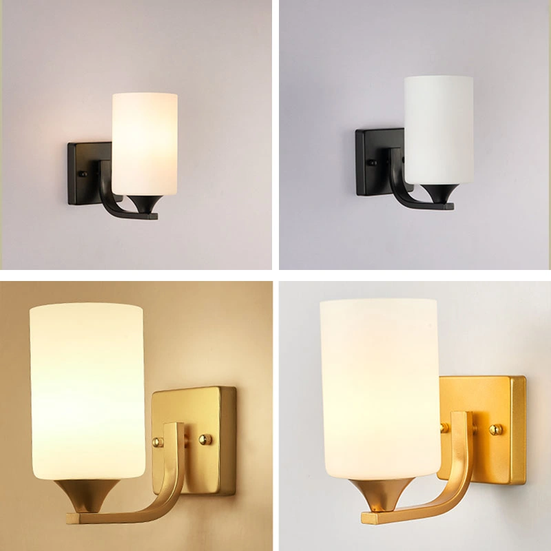 American Bedside Lamp Hotel Modern Simple Creative Bedroom Wall Lamp (WH-OR-113)