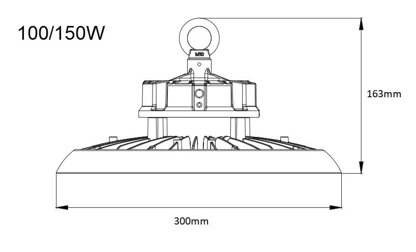 CCT Selectable UFO LED High Bay/ Highbay Light100W 150W 200W 240W