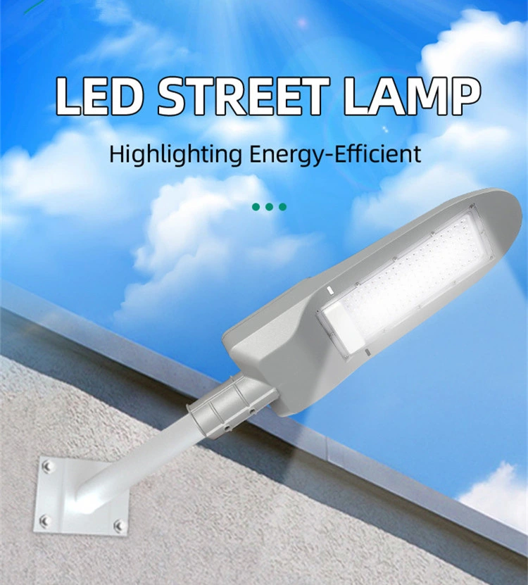 High Brightness LED Street Light Luminaries with Photocell 50W 60W 80W 100W