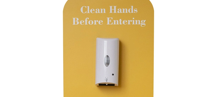 Hand Sanitizer Dispenser Stand for Public and Protect Work Place