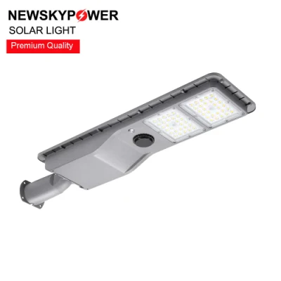 Newskypower Commercio all&prime;ingrosso IP65 impermeabile per esterni all-in-one 200 W a parete solare Lampada stradale