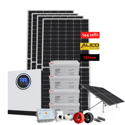 Economico pannello di controllo FV 5kw staffa Solar Power System per CA. Luce