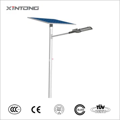 Solare LED Street Light prezzo 60W esterno LED Street Light Specifiche delle colonne acciaio zincato per illuminazione stradale