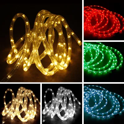 Esterno decorazione rame impermeabile giardino quadrato giardino albero del parco Hang 20m 30 m 40 m, luce a LED a LED solare a colori da 3000 K.