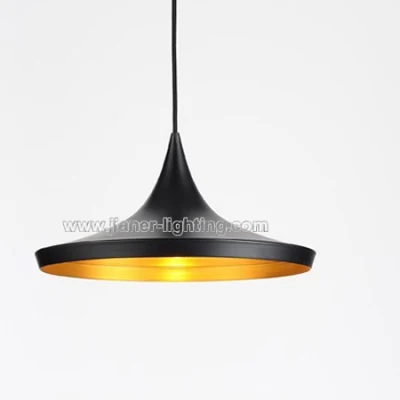 Lampada a sospensione Hot Black Modern Decorative Kitchen in metallo Ombra