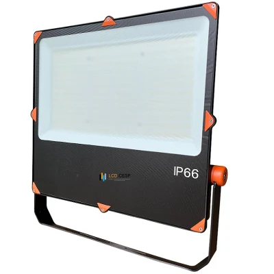 Proiettori Flood &amp; Fixtures proiettori focali luci per interni industriali Proiettore a LED - montaggio a proiettore - luce orizzontale - 300 W - (3000 K) - 5 anni di garanzia