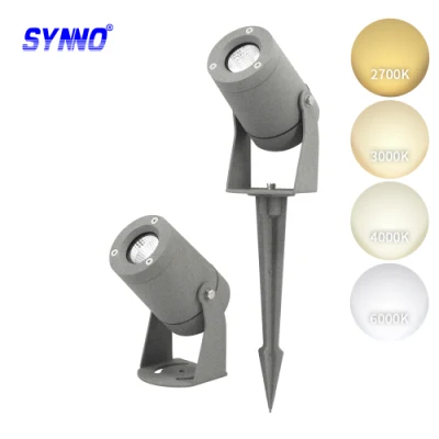 Spot LED in alluminio di alta qualità per esterni con percorso Spike Illuminazione da giardino con luce a luce naturale