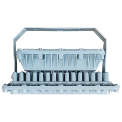 Luci a LED a prova di esplosione Highbay IP67 per gas pericolosi zona 1 Con proiettore ad alloggiamento alto certificato ATEX 80 W-200 W.