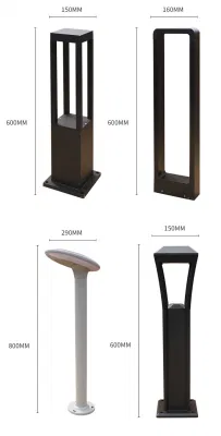 IP65 illuminazione ambientale decorativa per esterni lampada per prato a LED da giardino solare Leggero