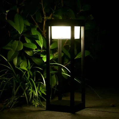 Luce solare da giardino a LED Factory Direct in alluminio per esterni