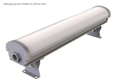 UL844 ATEX approvato IECEx per aree pericolose 0,6 m 0,9 m 1,2 m 20 W. PC INTEGRALE 30 W 40 W 50 W 60 W 70 W 80 W 90 W 100 W. Luce lineare a LED in alluminio da 4 PIEDI e 100 W con copertura