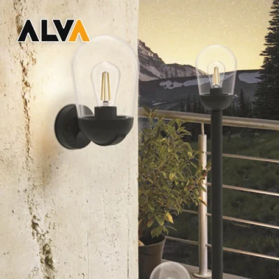 Applique LED DIY da pavimento con lampada a sospensione Bollards Lampada intelligente da soffitto per esterni IP54 con connettore femmina E27 Luce da giardino