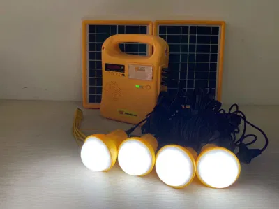 Qingdao Sunflare 4PZ. Lampada da lettura/torcia a LED sistema di energia solare per Etiopia