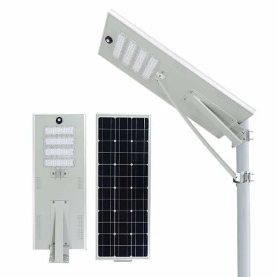 Lampada a LED Hepu 30W 60W 70W 80W Solar Street RoHS Certificazione High Efficiency High Brightness All in One Solar Integrated Luce/lampada per esterni