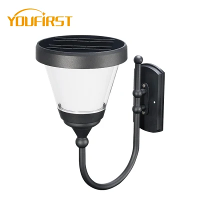 Bollard impermeabile per esterni rotonda IP65 10 W LED da 30 W solare giardino Leggero