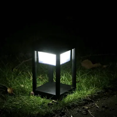 Luce solare da giardino a LED Factory Direct in alluminio per esterni