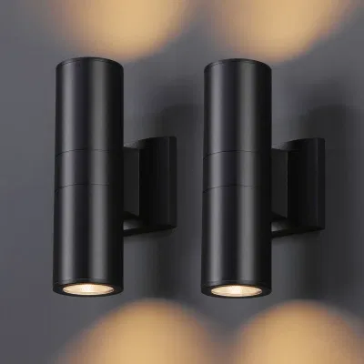 Night 220V Switch elettrico calcestruzzo vetro impermeabile IP65 lampade Calendario Bagno LED Hotel Porch Corridor lampada da esterno illuminazione industriale classica Per parete