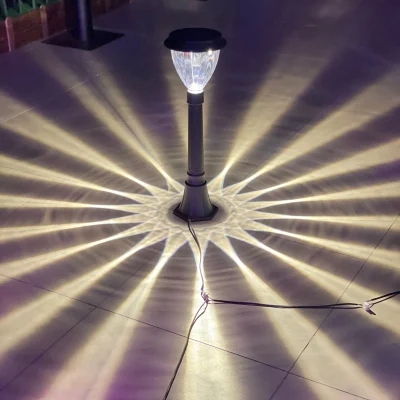 Lampada da giardino a LED solare in acciaio inox per vialetti di bordo Sentiero Walkway lampada da prato paesaggistico