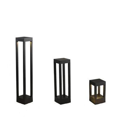 IP65 illuminazione ambientale decorativa per esterni lampada per prato a LED da giardino solare Leggero