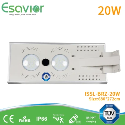 11 anno di fuoco &amp; indicatore luminoso di via solare Integrated del fornitore innovatore LED della Cina 20W tutto in un indicatore luminoso solare del giardino del LED
