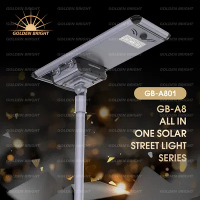 Prezzo all&prime;ingrosso all&prime;aperto tutto in uno Solar Street LED Lampada da giardino con approvazione CE