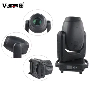 V-Show S716 Goku 200W BSW 3 in 1 Zoom in movimento Piatto testa fascio luminoso Wash LED a testa mobile disco Luci