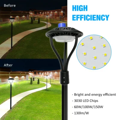 5 anni di garanzia IP65 impermeabile ETL DLC con montante LED Illuminazione area