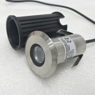 3 W CREE chip 12 V-24 V IP68 impermeabile in acciaio inox, nuoto in terra Lampade sotterranee a LED delle fontane della piscina sottomarina