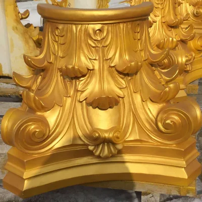 Bianco marmo colonna romana Ionic /Doric /Corinziano colonna ordine