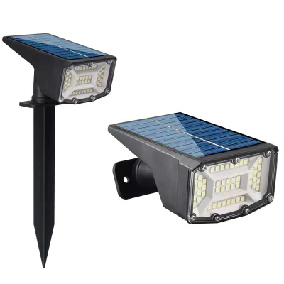 Alta qualità Prezzo economico 50 luci LED spot solare esterno Luce riflettore solare impermeabile