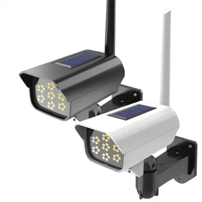 Monitoraggio della simulazione del sensore a infrarossi per il corpo umano imita la luce da giardino della fotocamera Nuovo spot lampada da parete solare