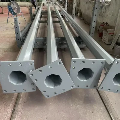 Low Price Single Double Arm Light Pole galvanizzato acciaio Street Prezzo esterno per palo per illuminazione stradale