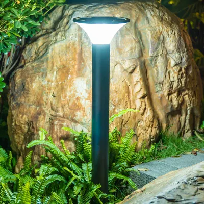 Garden LED lampada solare prato IP65 impermeabile Passerella esterna Yard Percorso orizzontale LED Solar Bollard Light
