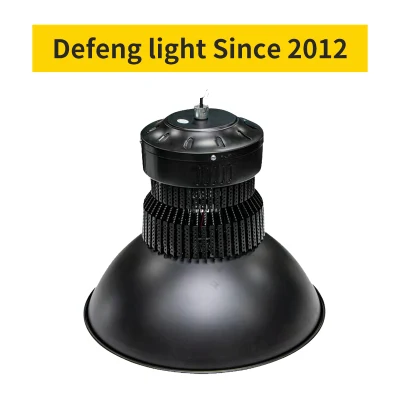 Luce ad alta luminosità LED ad alta luminosità IP65 UFO da 150 W e 200 W. Warehouse Gymnasium High Bay LED Shop Light per Zhongshan Light Plafoniera