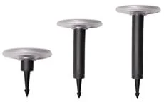 Lampada da giardino a LED Bollard a potenza solare IP65 all in one Con Spike a diverse altezze disponibili