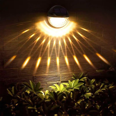 Luci a LED con pannello impermeabile e illuminazione automatica a pannello solare