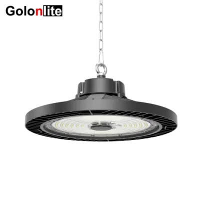 Sensore da 190 lm/W regolabile, palestra, showroom, officina di fabbrica, LED, magazzino Lampada a vano basso per illuminazione industriale 300 W 240 W 100 W 150 W 200 W. Luce a LED ad alloggiamento alto UFO