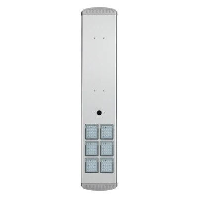 Solare a risparmio energetico integrato all-in-one impermeabile IP65 per esterni Luce da giardino a LED per strada con sistema di sensori di movimento E batteria al litio
