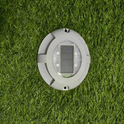 Marcatori per vialetti a energia solare 8 LED solari con 1200 mAh Batteria IP68 luci impermeabili per esterni alimentate a energia solare per marciapiede invernale Garden Yard Walkway