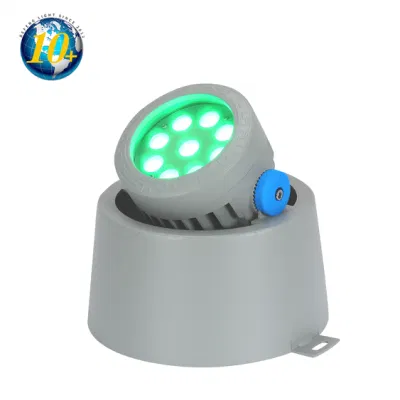 Spot da prato all&prime;aperto IP67 LED Garden Spike Light in alluminio impermeabile Lampada con asta