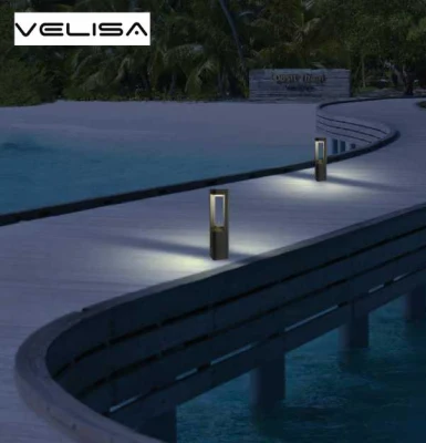 Prato con luce a LED da giardino Yard Path Bollard da 9 W Luce orizzontale