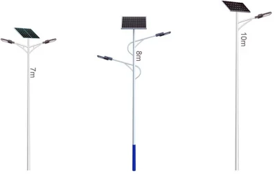 9m Street Light Pole Street Light Pole Factory sale varie Lampada poligonale quadrata per esterni