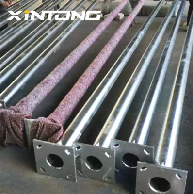 Road Xintong Outdoor 8 m Street Light galvanizzato palo con TUV Prezzo conveniente