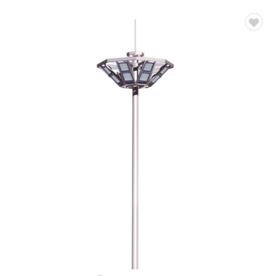HEPU 4IP65 70 PIEDI 80 PIEDI 90 PIEDI 15 M 1500 W 1200 W 300 W 400 W. Proiettore solare a LED regolabile impermeabile per esterni luce ad alto montante Con Pole per lo Stadio sportivo dell&prime;aeroporto