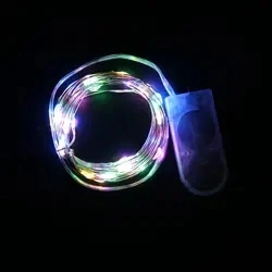 Fairy Lights Mini String Light impermeabile IP67 a batteria per Home Giardino Festa di nozze Natale decorazione parete camera da letto