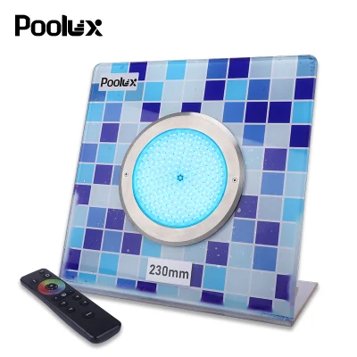 2024 nuovo controllo WiFi di arrivo IP68 impermeabile AC12V/DC12-24V 18W 24 W. RGB piscina luci subacquee